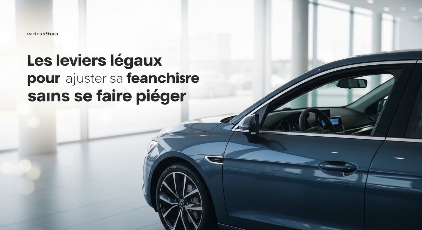 Les leviers légaux pour ajuster sa franchise sans se faire piéger