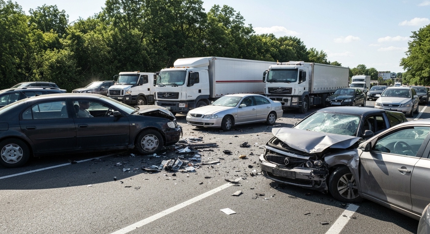 Le cas des accidents impliquant plus de deux véhicules