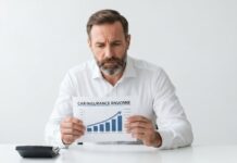 Assureur qui augmente sa prime sans sinistre : est-ce légal ? Personne regardant une facture d assurance auto en hausse avec inquietude
