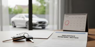 Renouvellement d’assurance auto : les signaux qui doivent alerter Avis d'échéance et calendrier de renouvellement d'assurance auto sur un bureau
