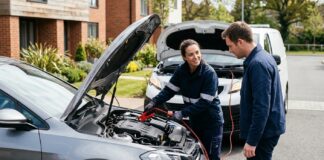 Garantie assistance 0 km en assurance auto : ce qu’elle couvre vraiment Dépannage assistance 0 km assurance auto à domicile, câble de démarrage sur une batterie